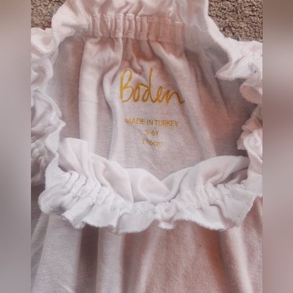 Two Mini Boden Ruffle neck tees - Picture 3 of 3